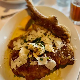 Veal Chop Milanese