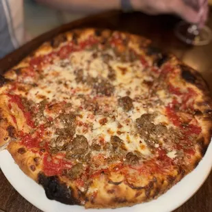 Fennel Sausage Pizza