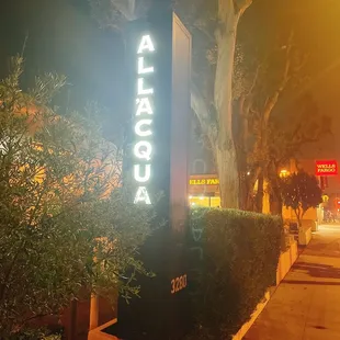 Outside