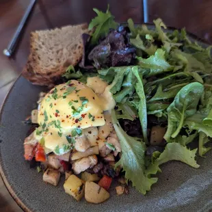 Hash brunch dish.