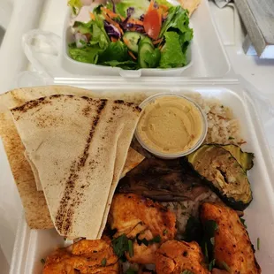 Chicken Kabob Plate