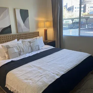 One of the model apartments