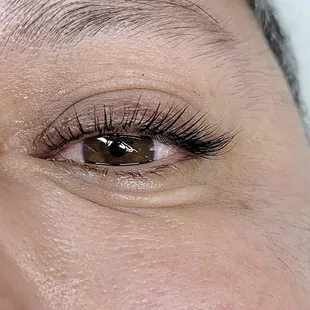 Lashlift and tint
