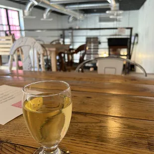 Arsenal cider on the second floor