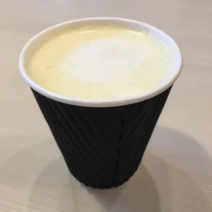 Yellow White Hot Chocolate