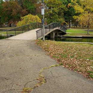 Bridge Over Pond