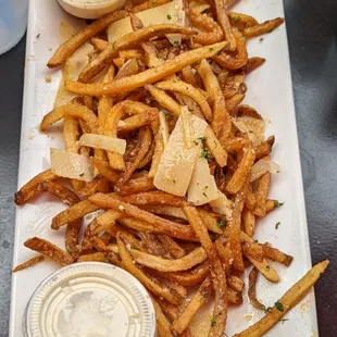 Garlic french fries.