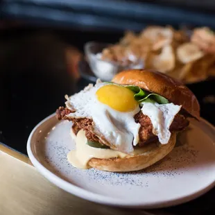 YUM chicken sammie!  @NOMTASTICDC