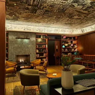 Lobby of allegory