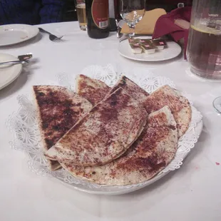 Krupa (sp?);  Spicy meat inside a dough shell.