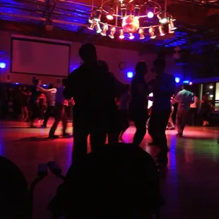 Main room: salsa