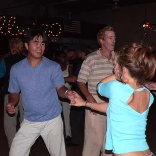 Arjay dancing at the September dance