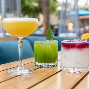 Non alcoholic drinks at Allelo in downtown St. Petersburg, FL