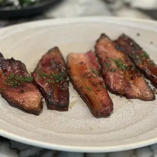 Thick cut bacon