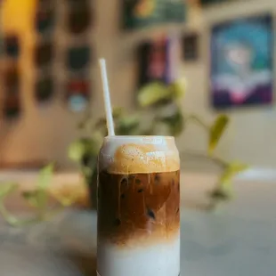 Iced Vanilla Latte