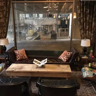 Lobby seating