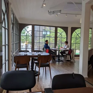 two people sitting at a table