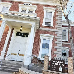 The Tomstone court house is located behind the Allen Street Inn.