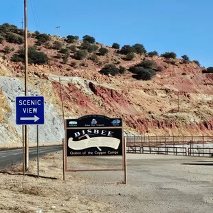 The lavender pit in Bisbee is a 20 minute drive from the Inn.