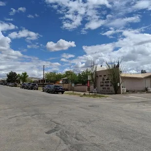 Outside in Allen Street