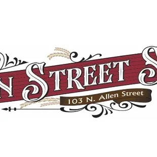the logo for allen street social