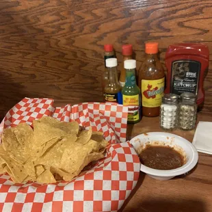 Tasty salsa and hot sauce selection
