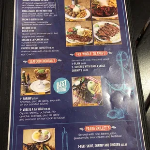 These photos are what we both shared as far as food.