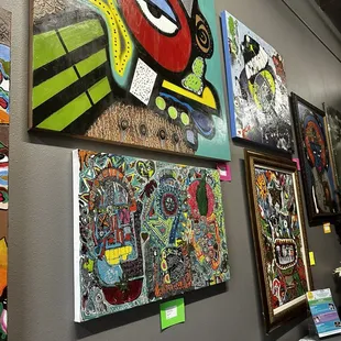 Art work can be purchased.