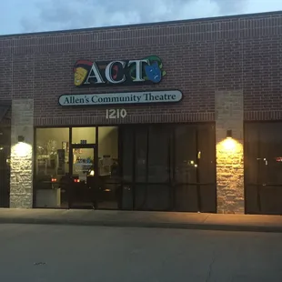 Front of the theatre