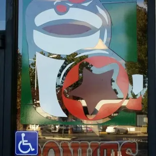 Eye-catching decorations.