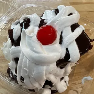 Smashed cake