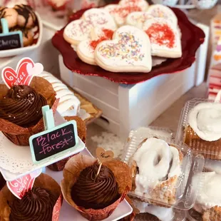 Valentine&apos;s Day baked goodies