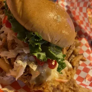 Fish burger