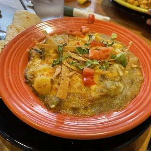 Green chili with pork