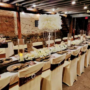 Private event held in the downstairs Wine Cellar