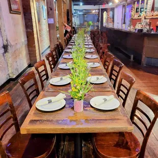 interior, sushi and sashimi