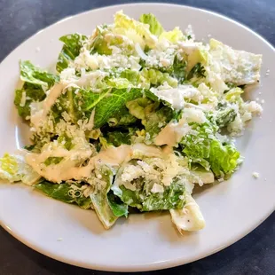 Caesar Salad with House Made Croutons, Parmesan &amp; Classic Caesar Dressing