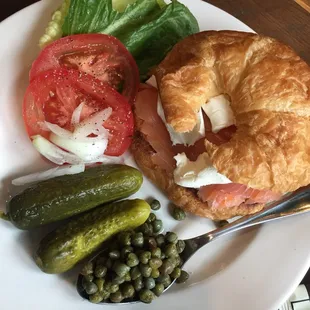 Smoked Salmon Sandwich