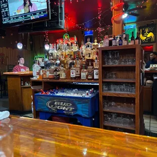 The bar!!