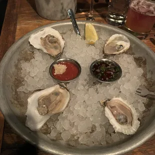 Raw Oysters