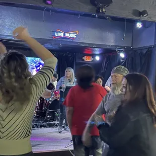 Haloed performing live!