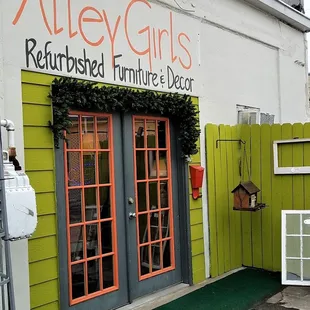 entrance to main shop