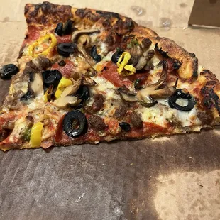 The Works pizza