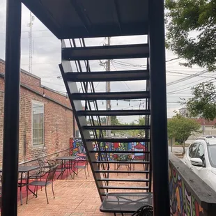 Nice outdoor seating area