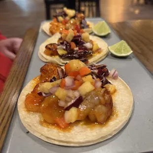 Shrimp tacos