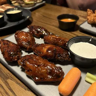 Teriyaki lime wings