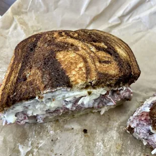 Hot Pastrami Sandwich