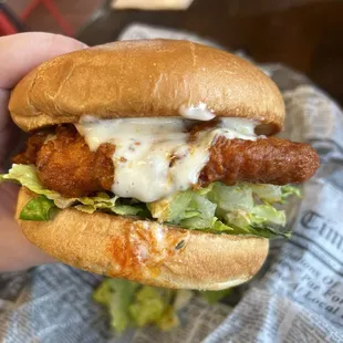 Nashville Fried Chicken Sandwich