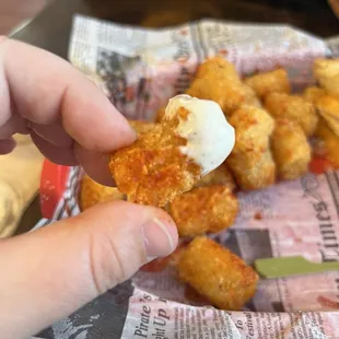 Sriracha Tots