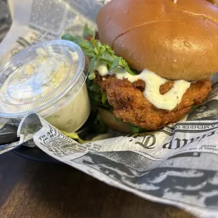 Nashville Fried Chicken Sandwich